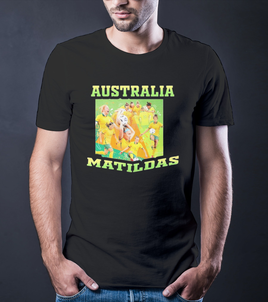Australia Matildas Soccer Team Players T-Shirt