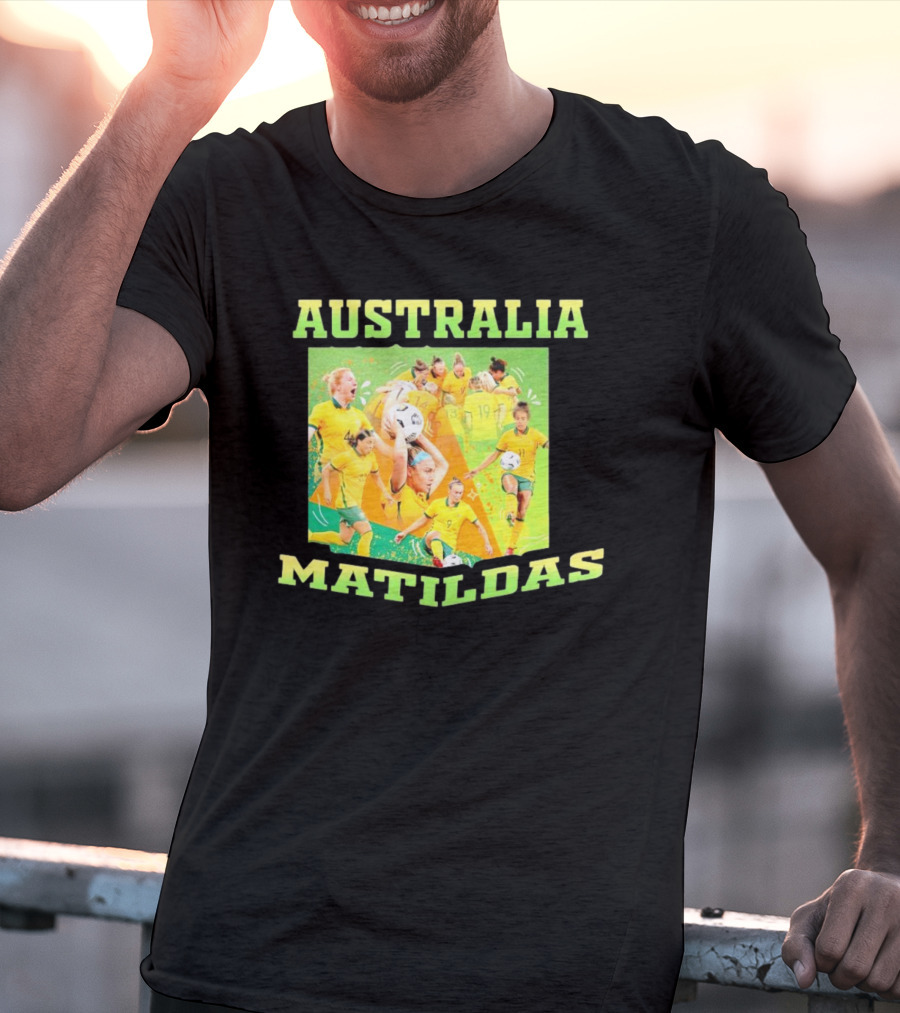 Australia Matildas Soccer Team Players T-Shirt