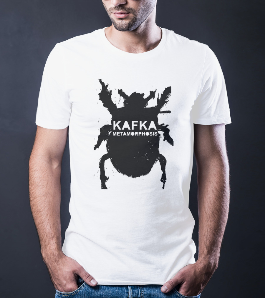 Kafka Metamorphosis Dark Insect T-Shirt