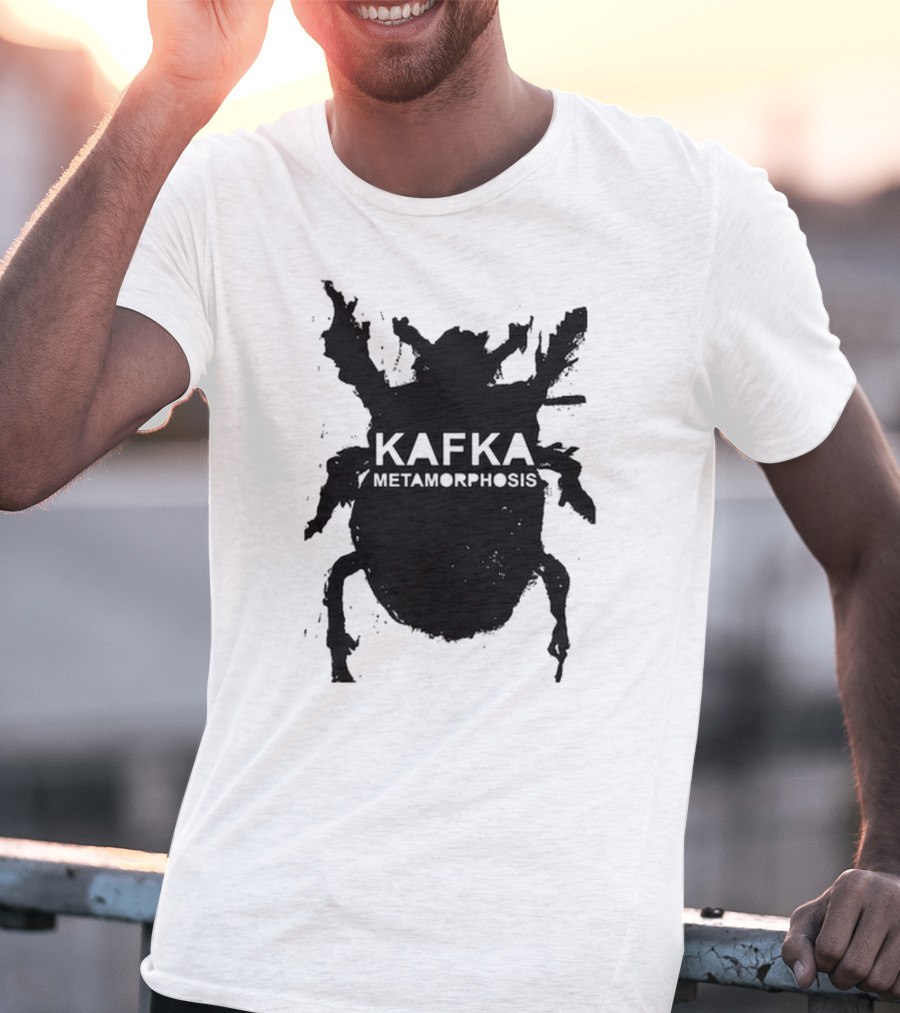 Kafka Metamorphosis Dark Insect T-Shirt