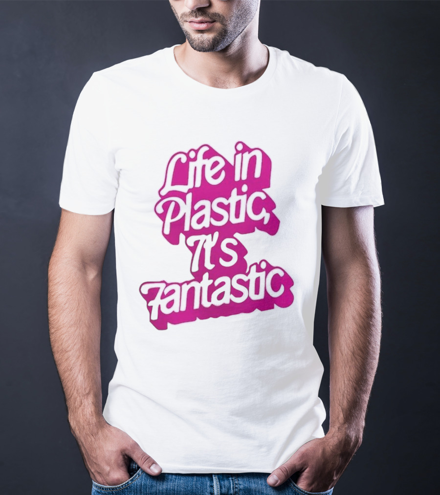 Life In Plastic It's Fantastic Cool Girl Barbi T-Shirt