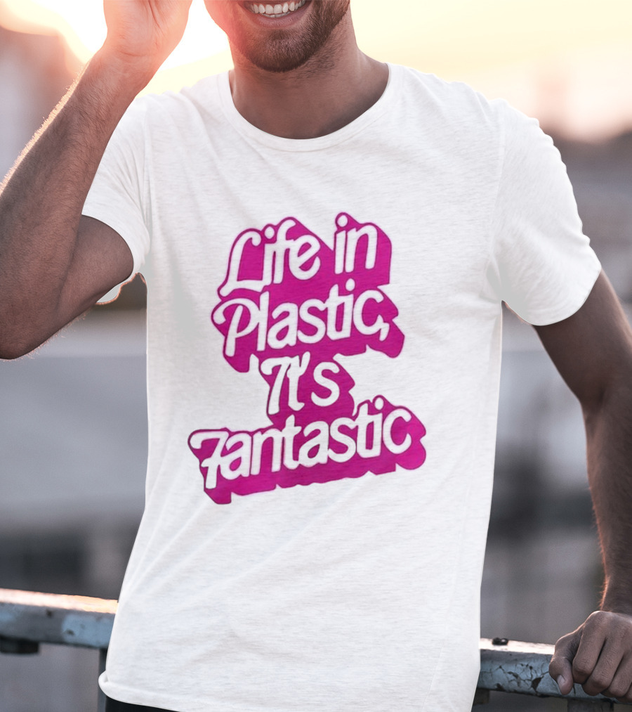Life In Plastic It's Fantastic Cool Girl Barbi T-Shirt