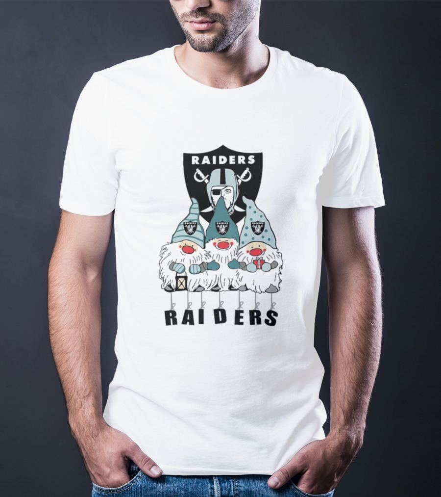 Raiders Gnomes With Helmets And Shields T-Shirt