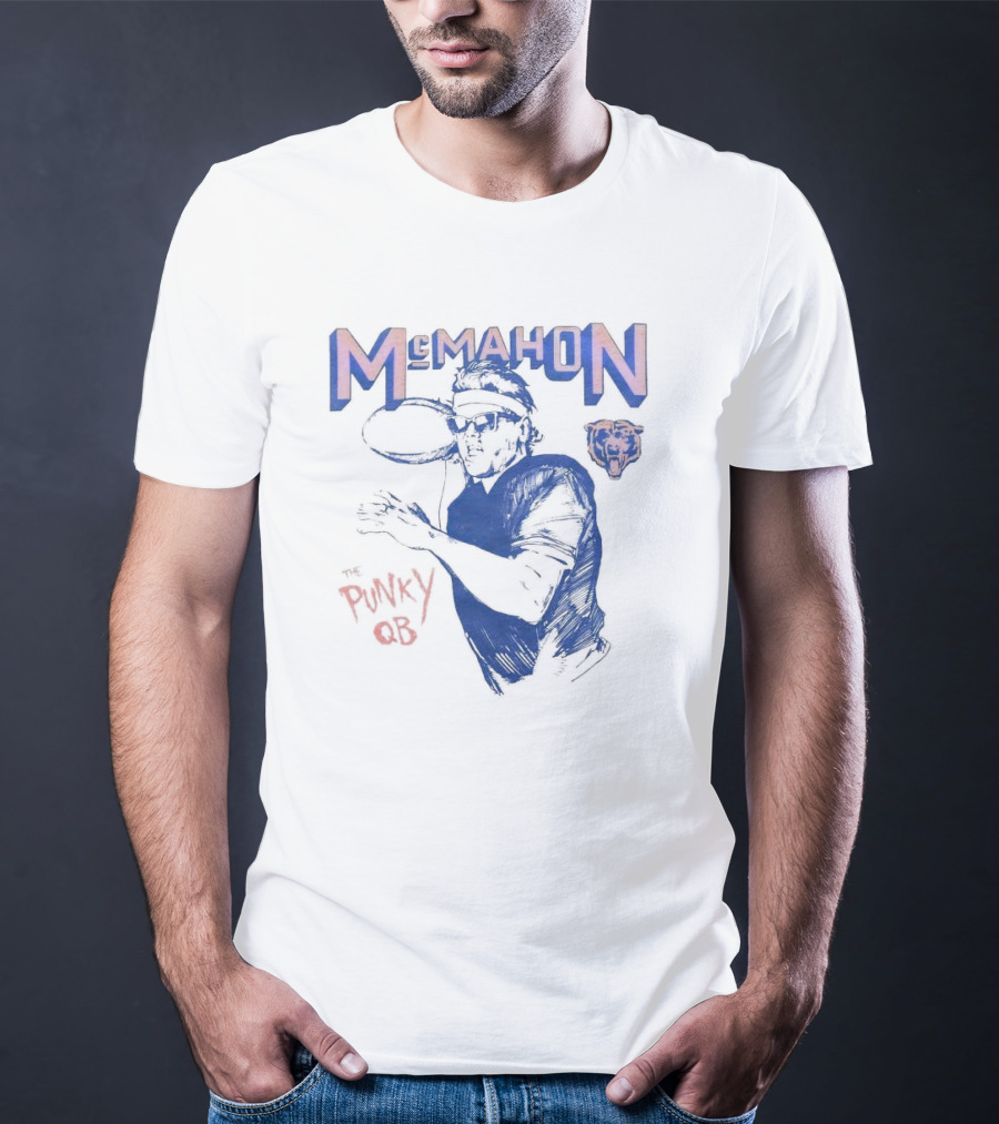 Jim McMahon Chicago Bears The Punky QB T-Shirt