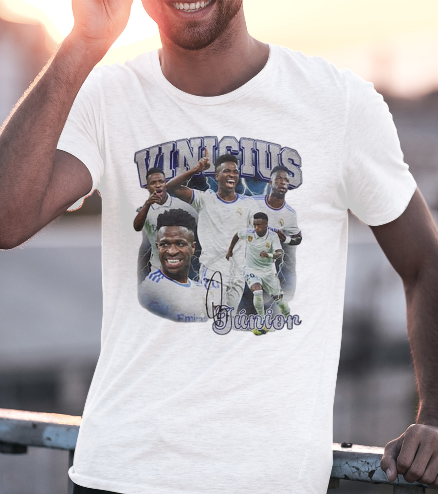 Vinicius Junior Real Madrid Football Soccer T-Shirt