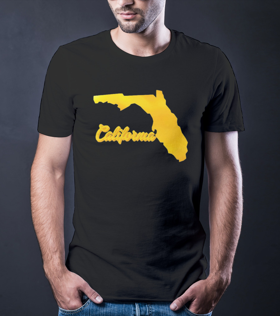 California Florida Map Playful Twist T-Shirt