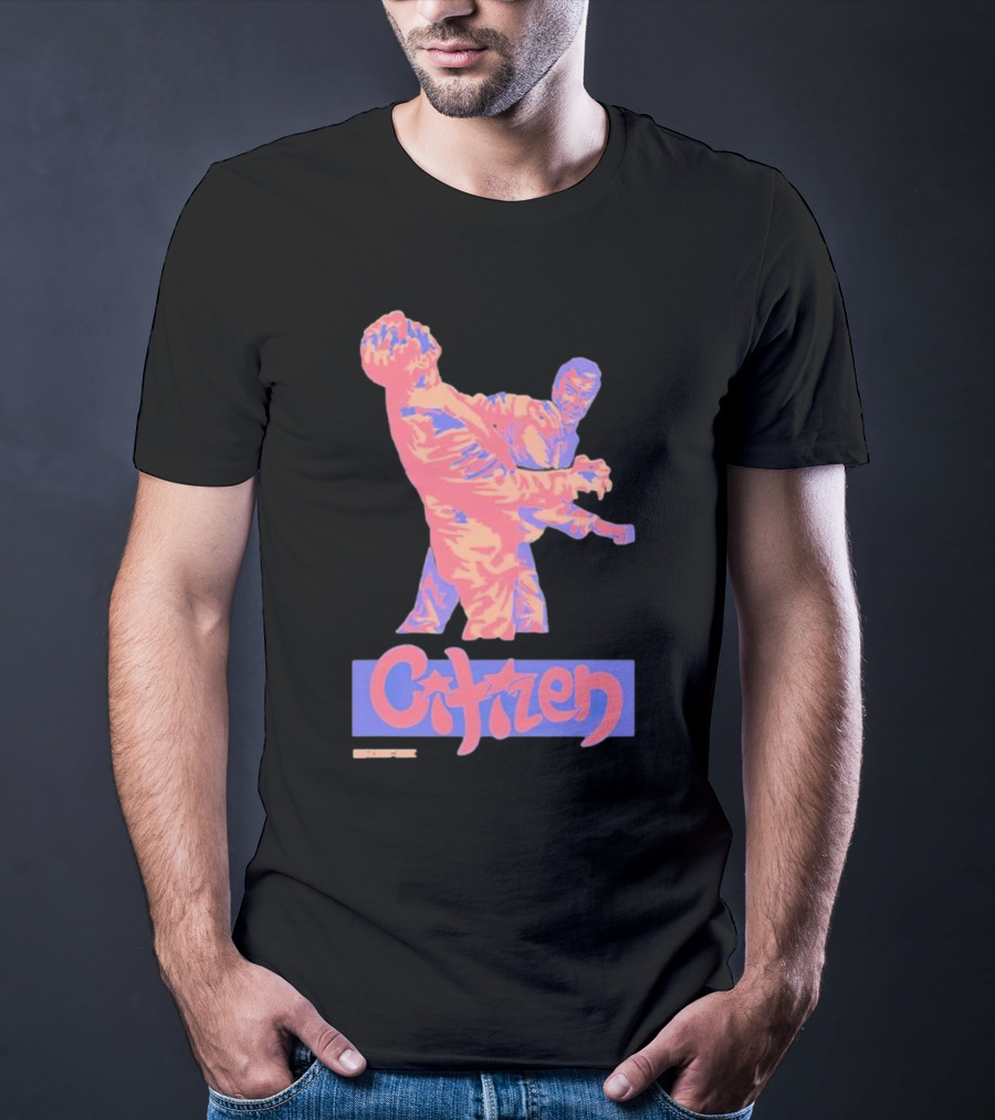 Citizen Fight Beat Retro Martial Arts Duo T-Shirt