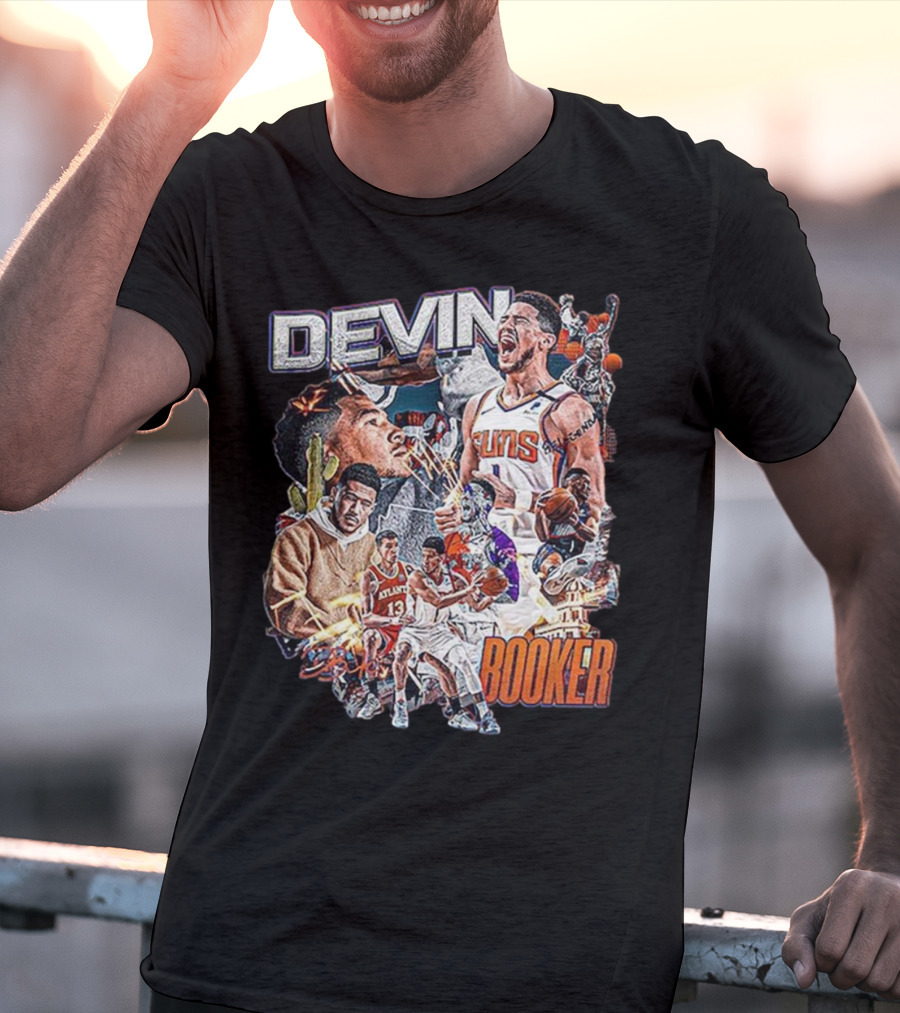 Devin Booker Suns Basketball Highlights And Moments T-Shirt