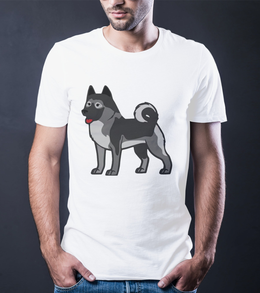 General Freya Organa The Norwegian Elkhound Puppy Dog T-Shirt