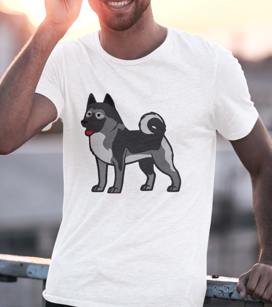 General Freya Organa The Norwegian Elkhound Puppy Dog T-Shirt