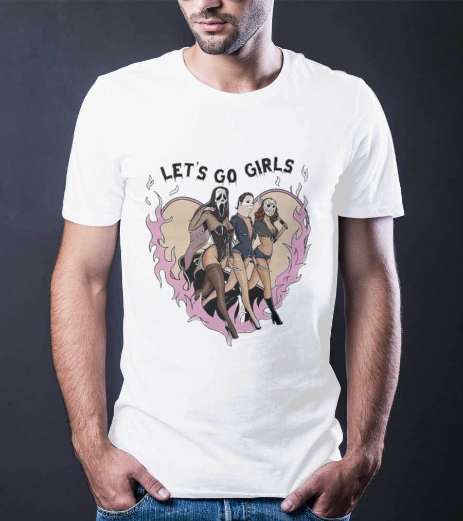 Let's Go Girls Horror Serial Killer T-Shirt