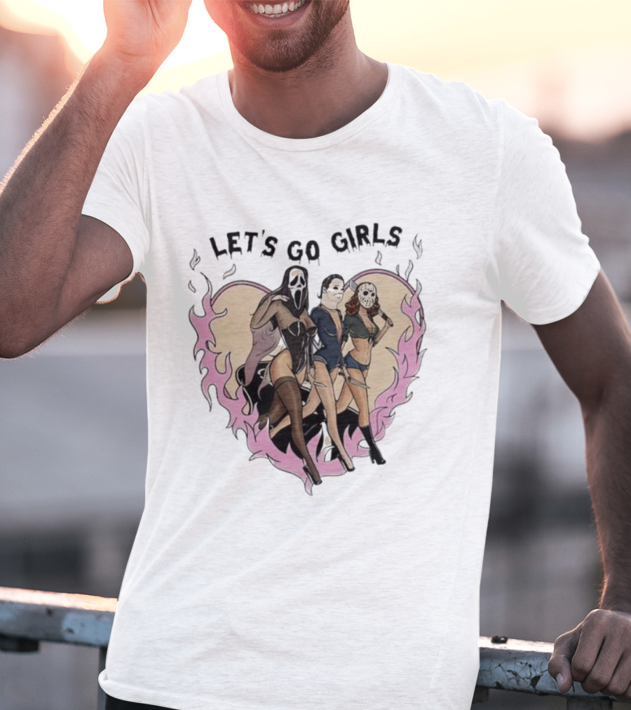 Let's Go Girls Horror Serial Killer T-Shirt