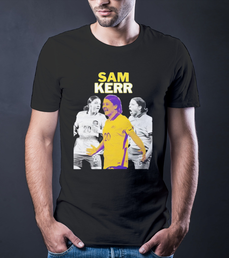 Sam Kerr Matildas Australia Soccer Star T-Shirt