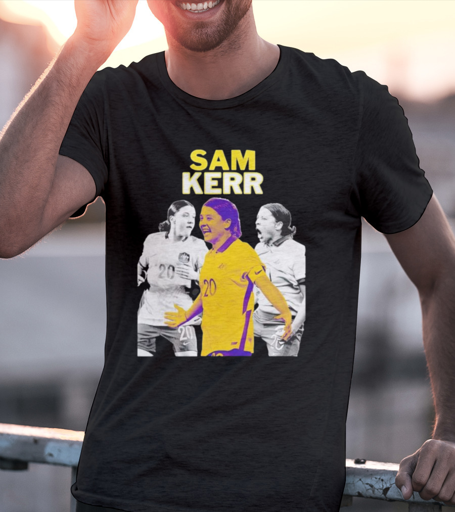 Sam Kerr Matildas Australia Soccer Star T-Shirt