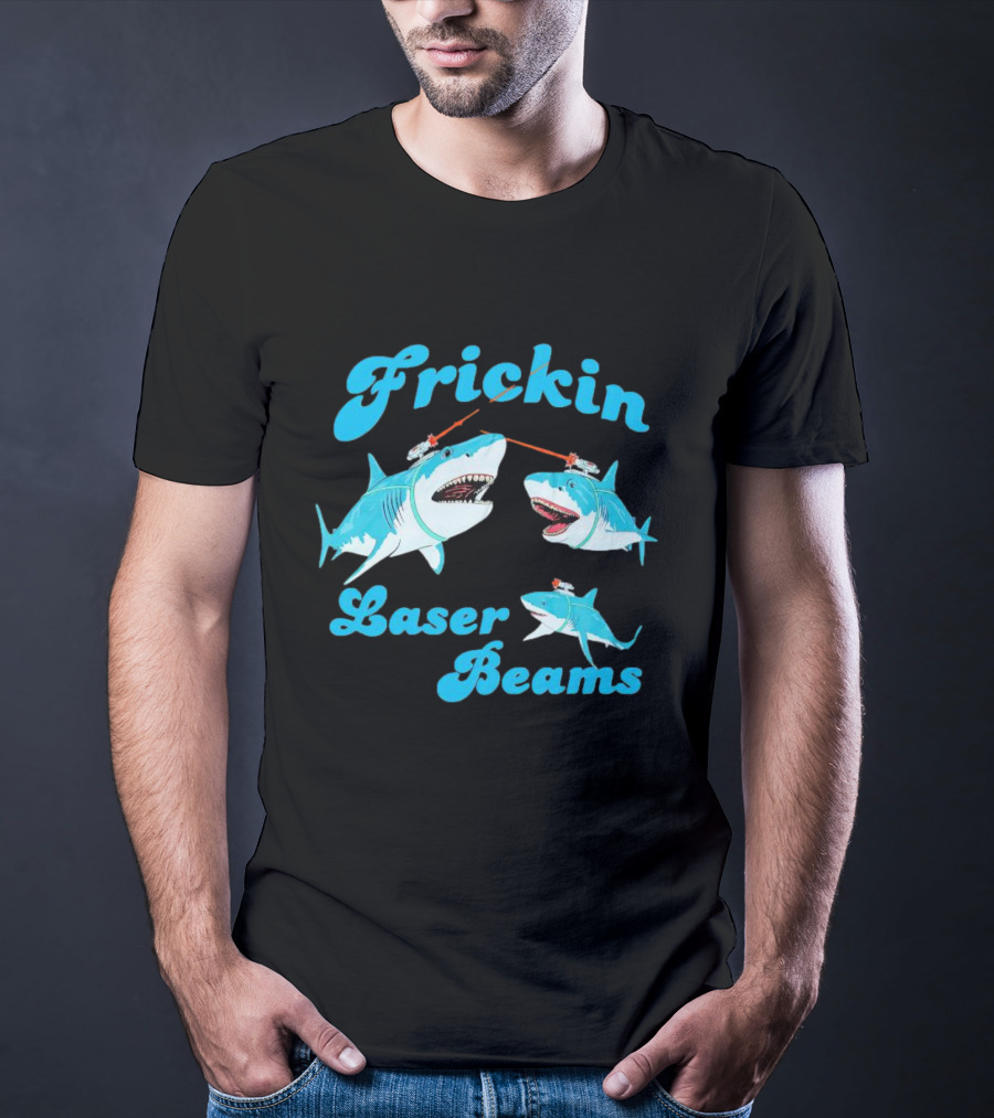 Frickin Laser Beams Sharks Retro T-Shirt