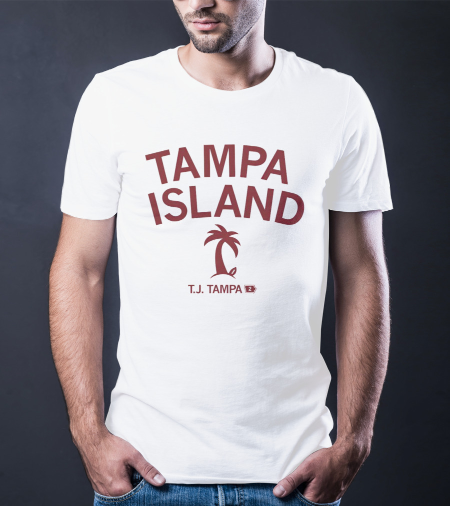 Tampa Island T.J. Tampa Palm Tree 12 T-Shirt