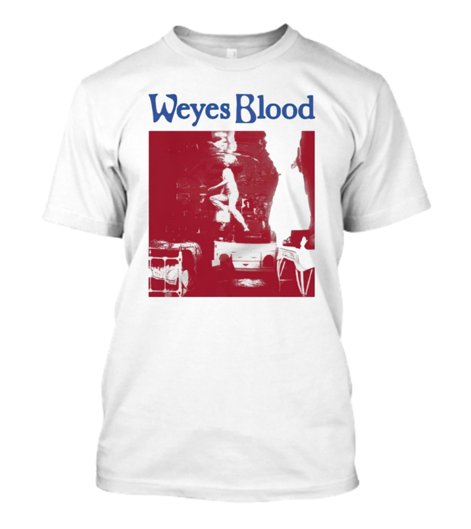 Weyes Blood Titanic Rising Red Silhouette Album T-Shirt