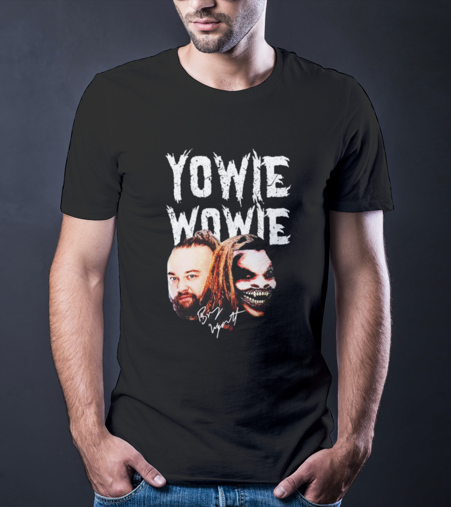 Windham Rotunda Bray Wyatt Yowie Wowie Signature Fiend Face T-Shirt