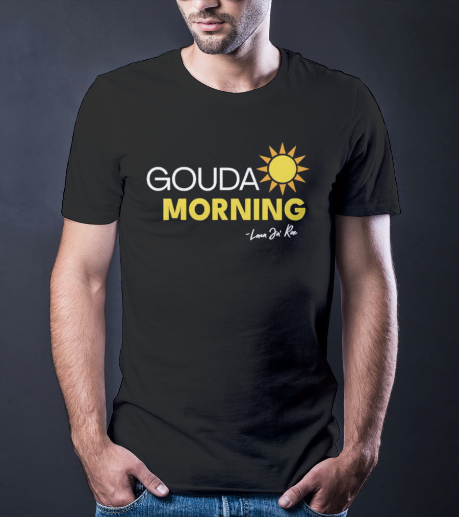 Gouda Morning Sun With Lana Ja Rae Bright Yellow T-Shirt