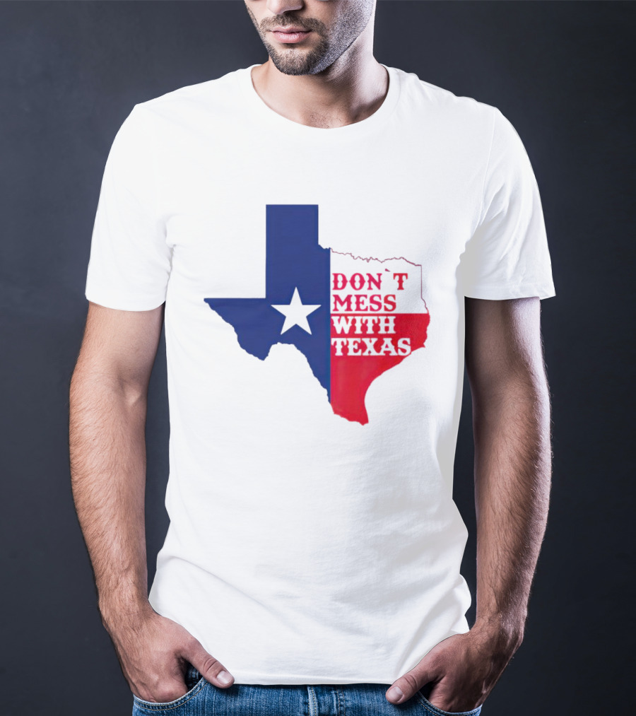Don’t Mess With Texas Star Map T-Shirt