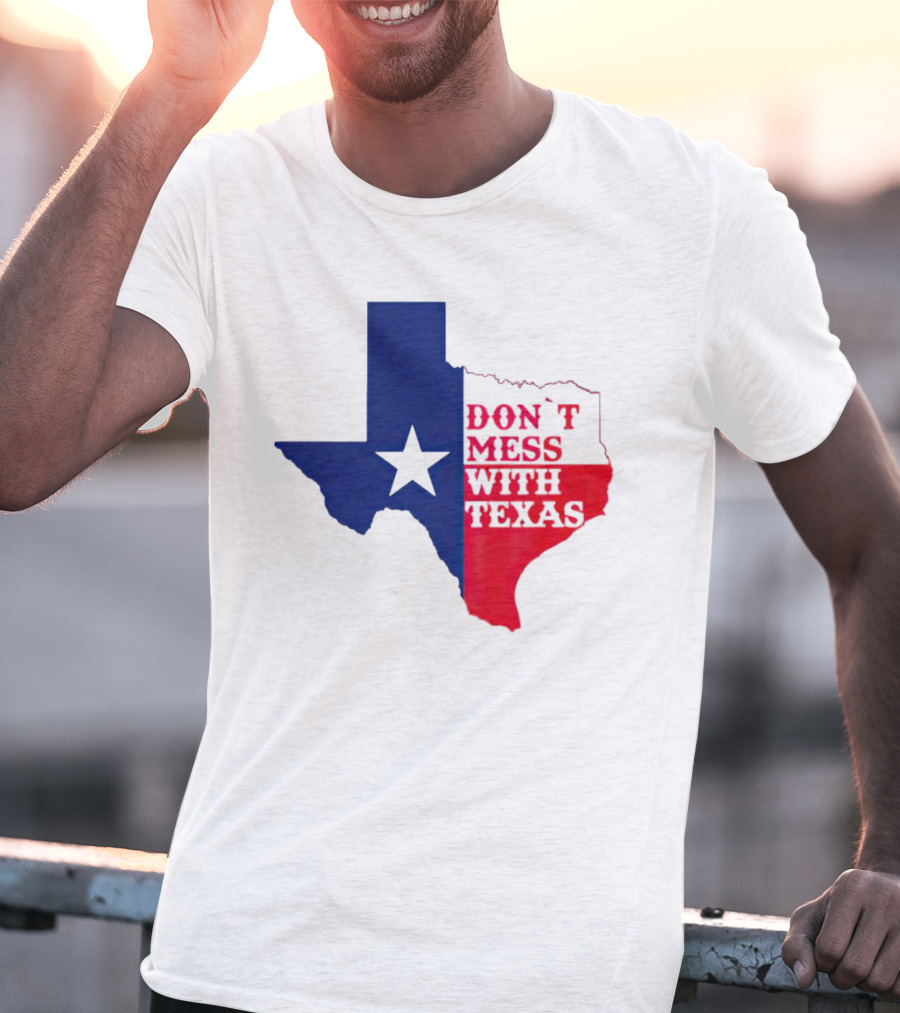 Don’t Mess With Texas Star Map T-Shirt