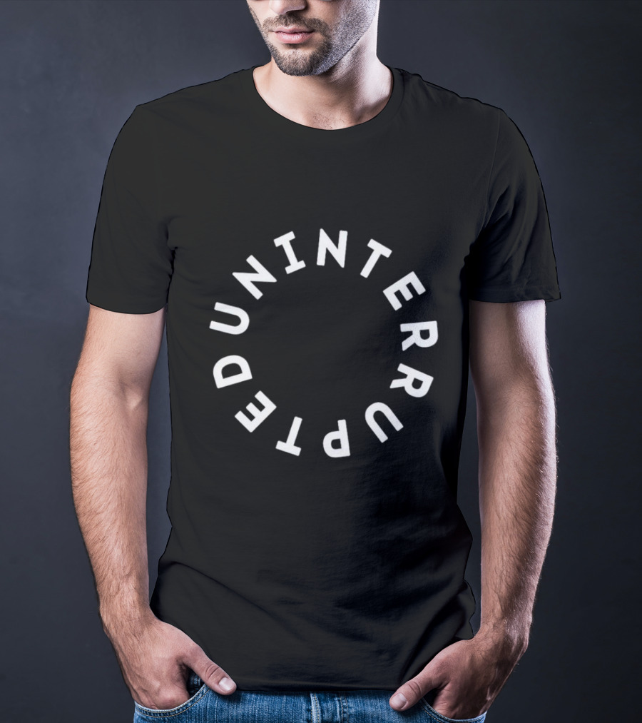 Lebron James Uninterrupted Circular Typography T-Shirt