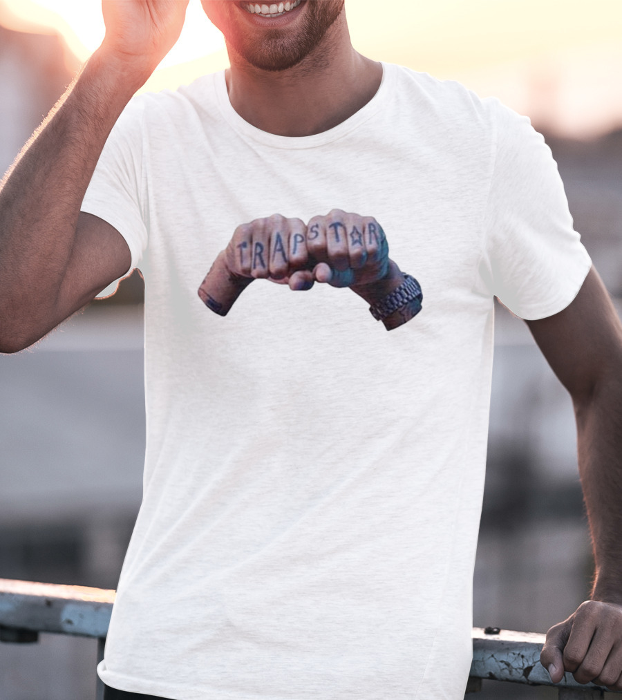 PnB Rock Trapstar Tattooed Knuckles T-Shirt