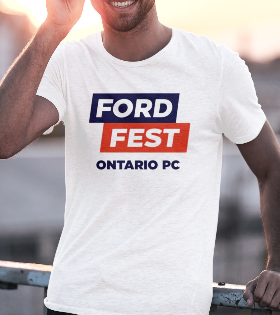 Ford Fest Ontario PC Event Promotion T-Shirt