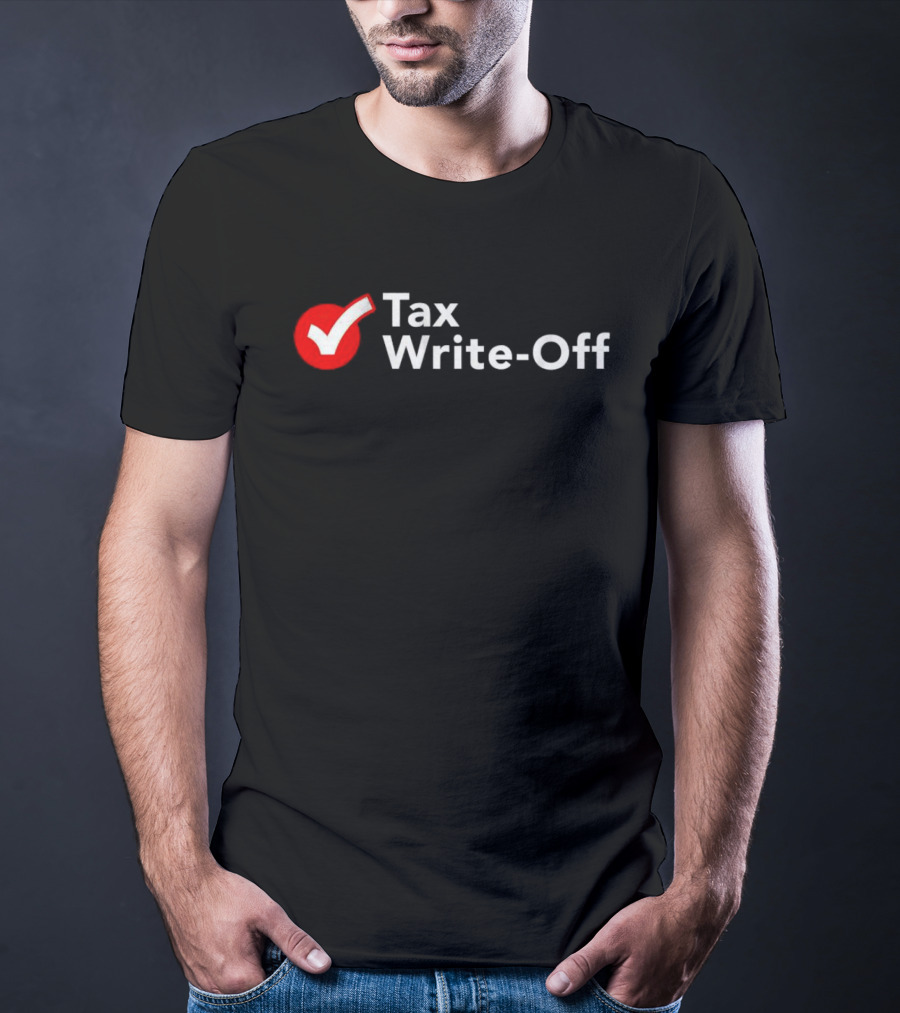 Tax Write-Off Red Checkmark T-Shirt