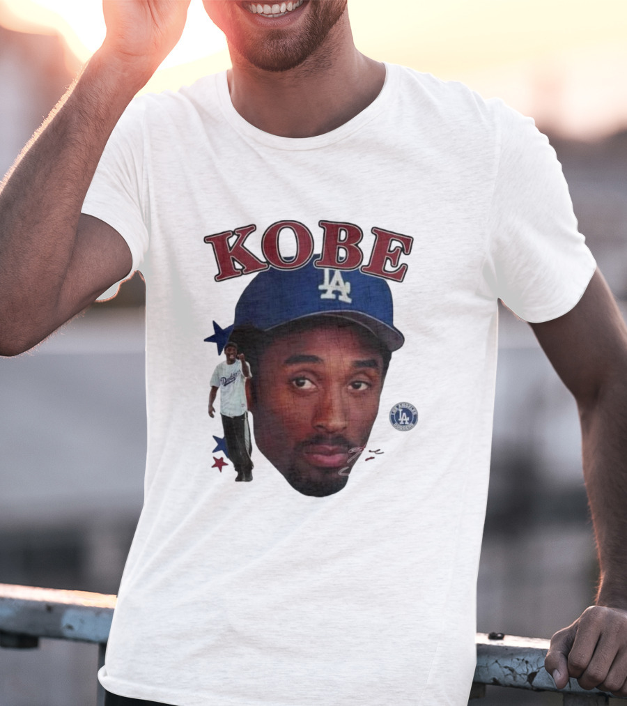 Los Angeles Dodgers Kobe Bryant Signature T-Shirt