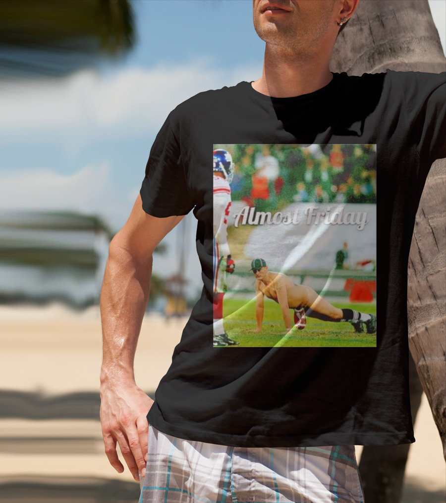 Almost Friday Football Moment On The Field T-Shirt