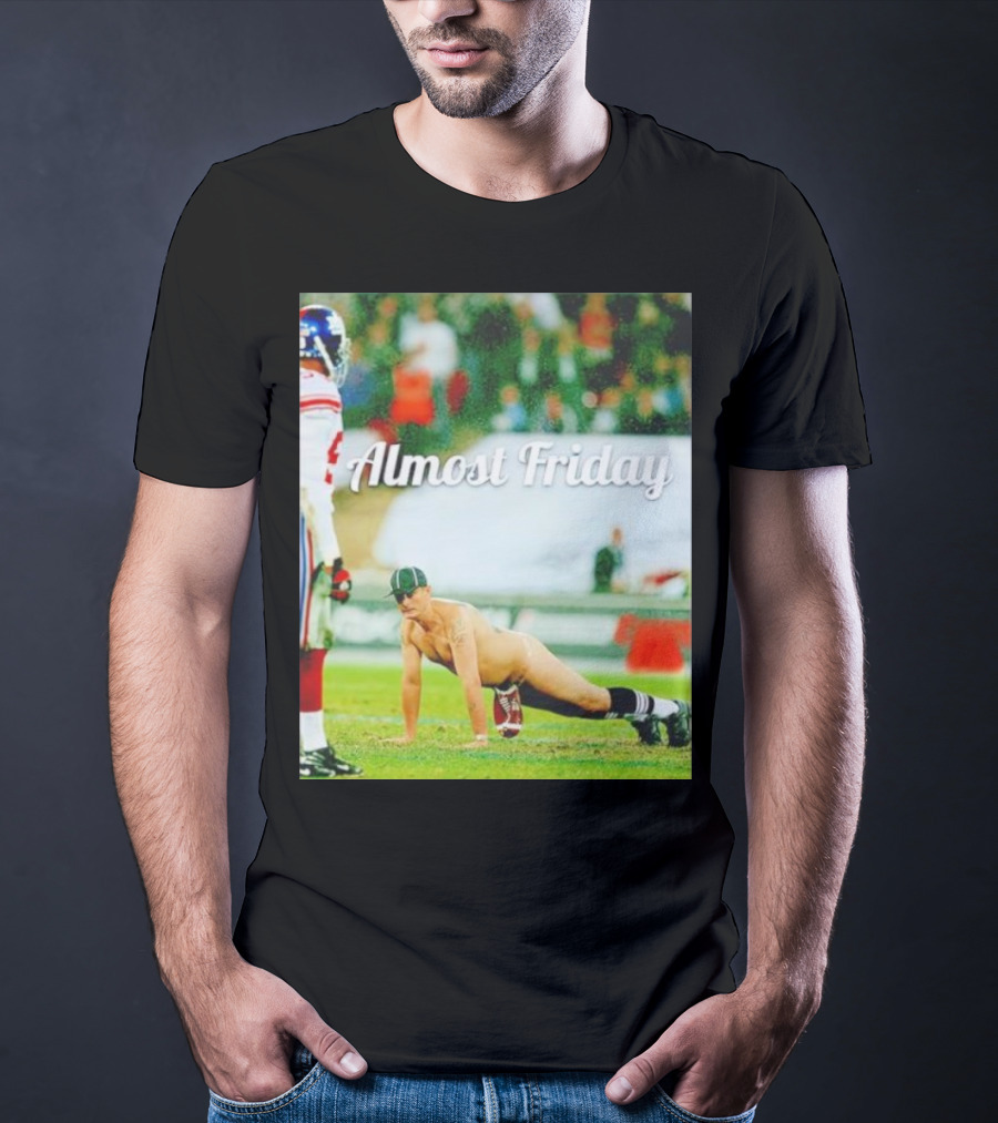 Almost Friday Football Moment On The Field T-Shirt