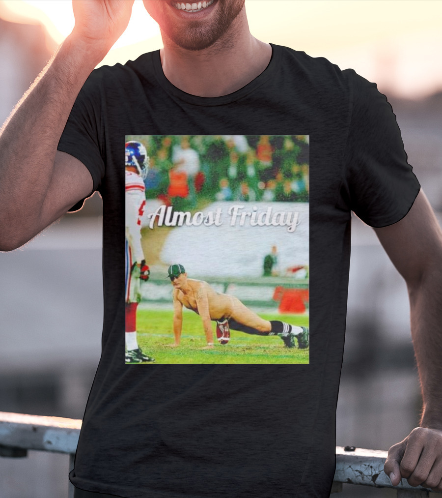 Almost Friday Football Moment On The Field T-Shirt