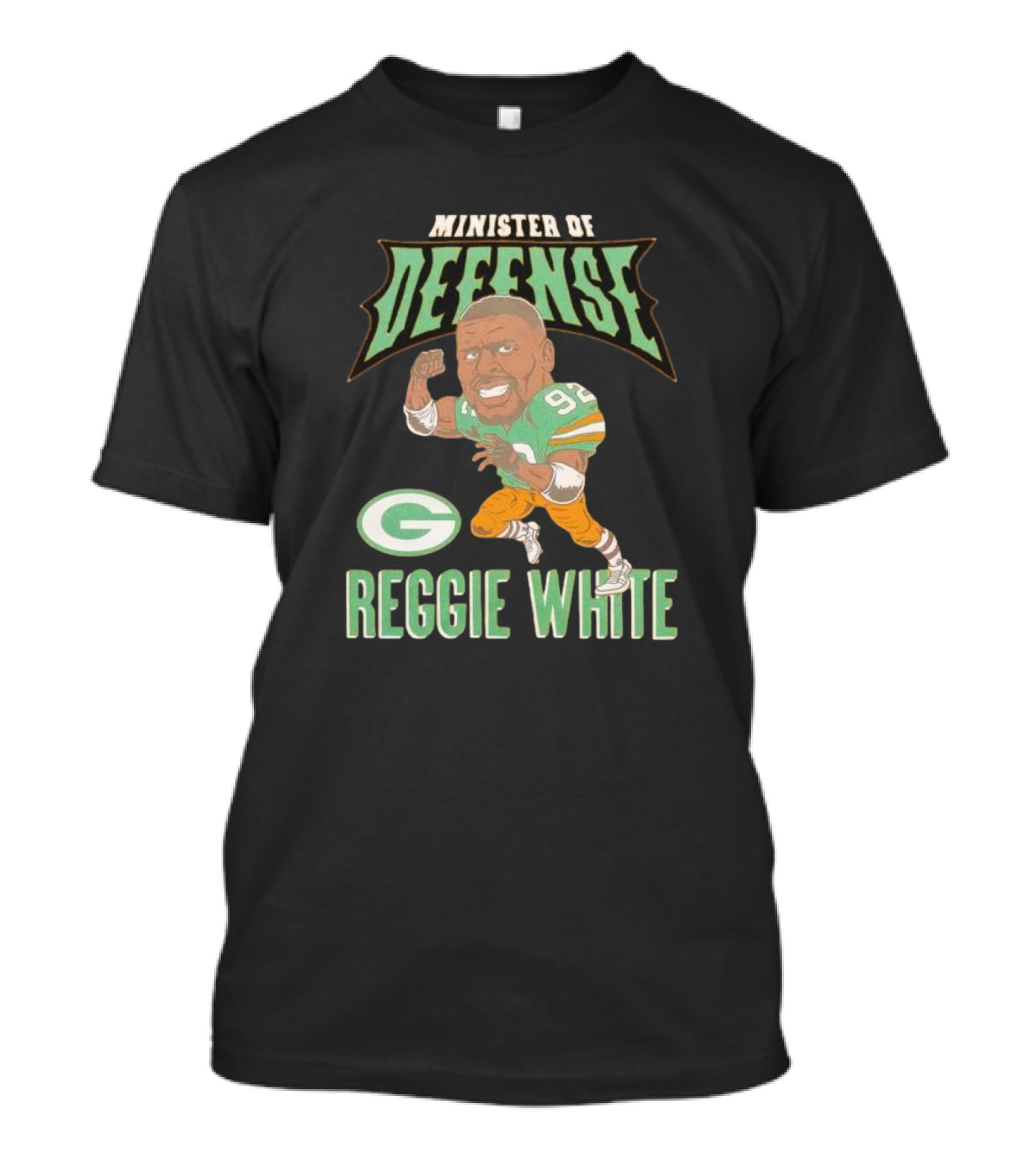 Minister Of Defense Reggie White Packers T-Shirt