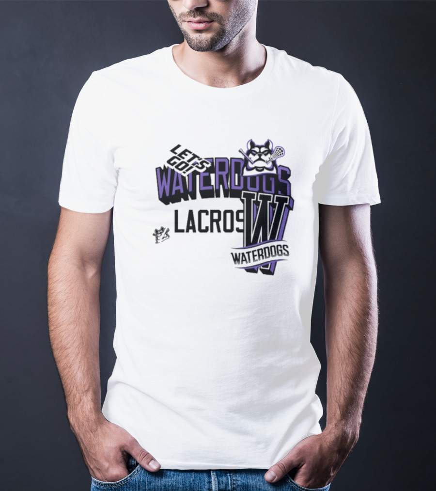 Premier Lacrosse League Waterdogs Let's Go Waterdogs LAX W T-Shirt