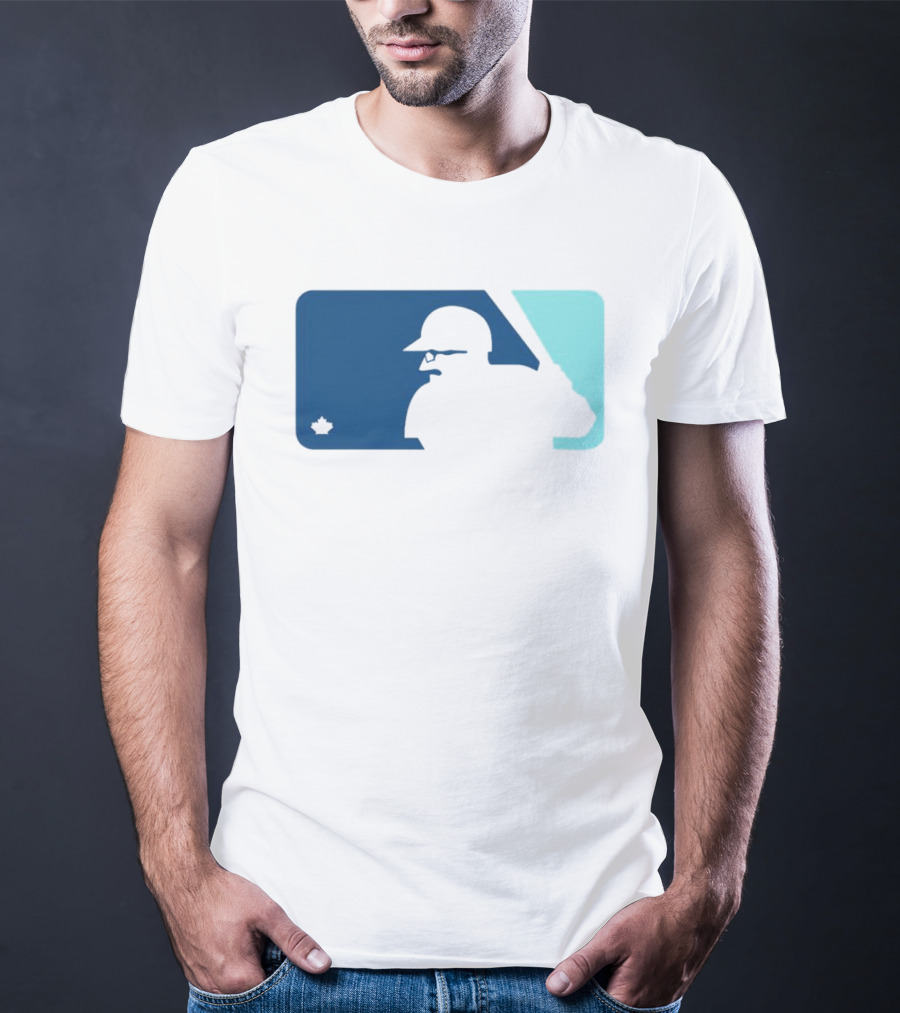 Ben Wagner Schneider Stache Baseball Logo With Batter T-Shirt