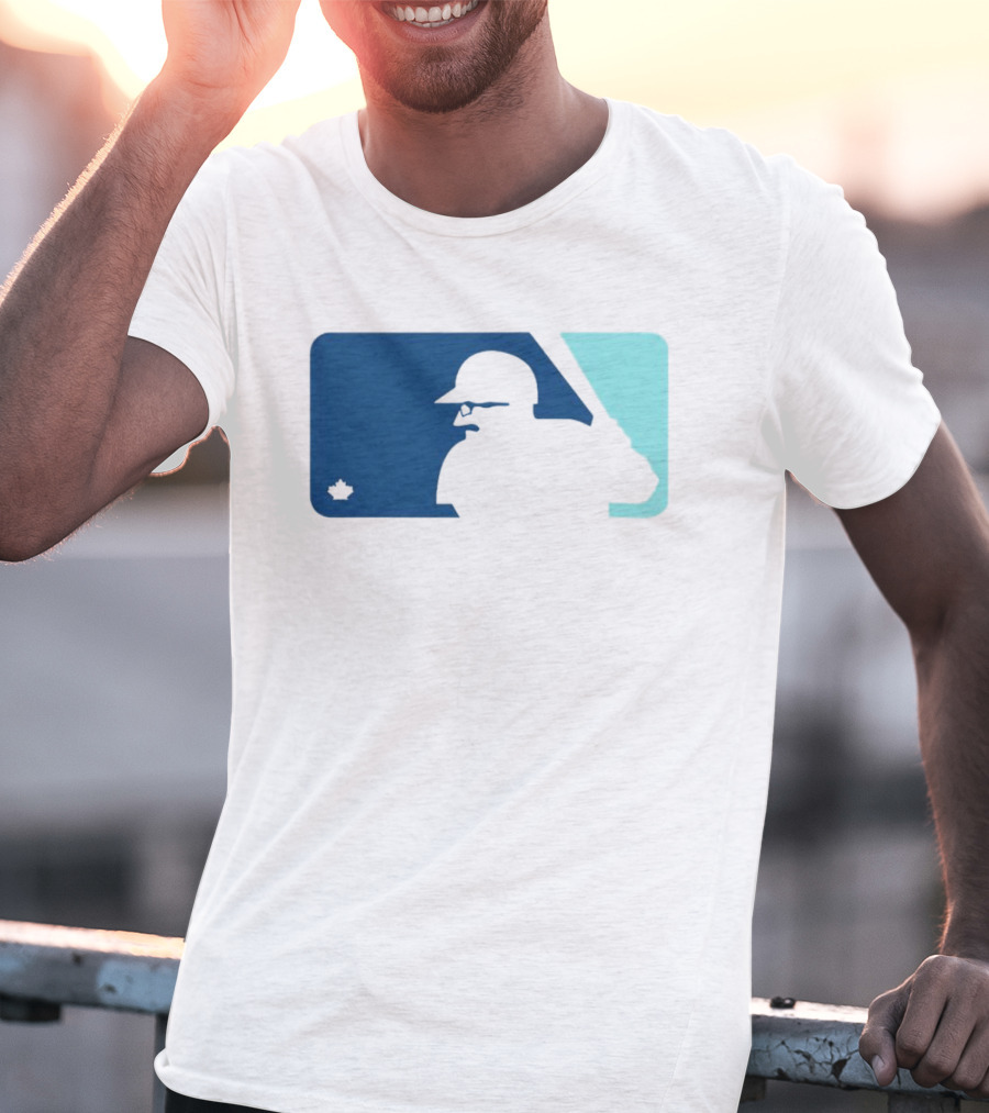Ben Wagner Schneider Stache Baseball Logo With Batter T-Shirt