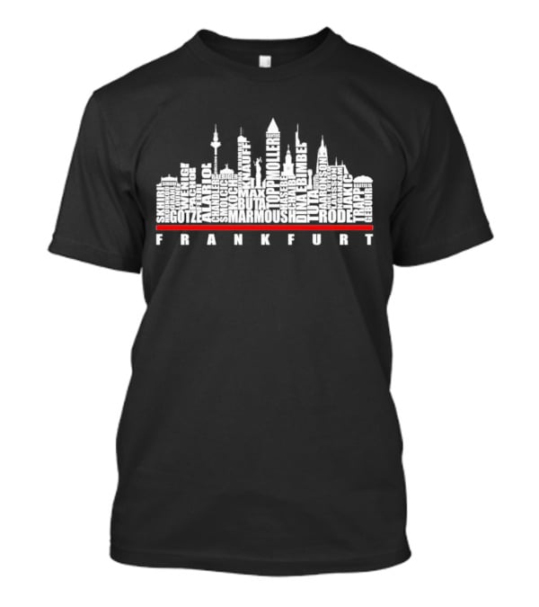 FRANKFURT Players Names Skyline T-Shirt