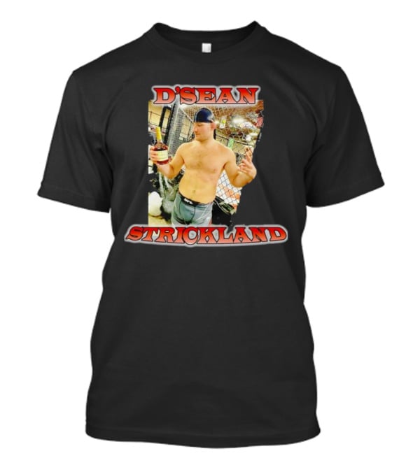 D'Sean Strickland UFC Gym Training Session T-Shirt