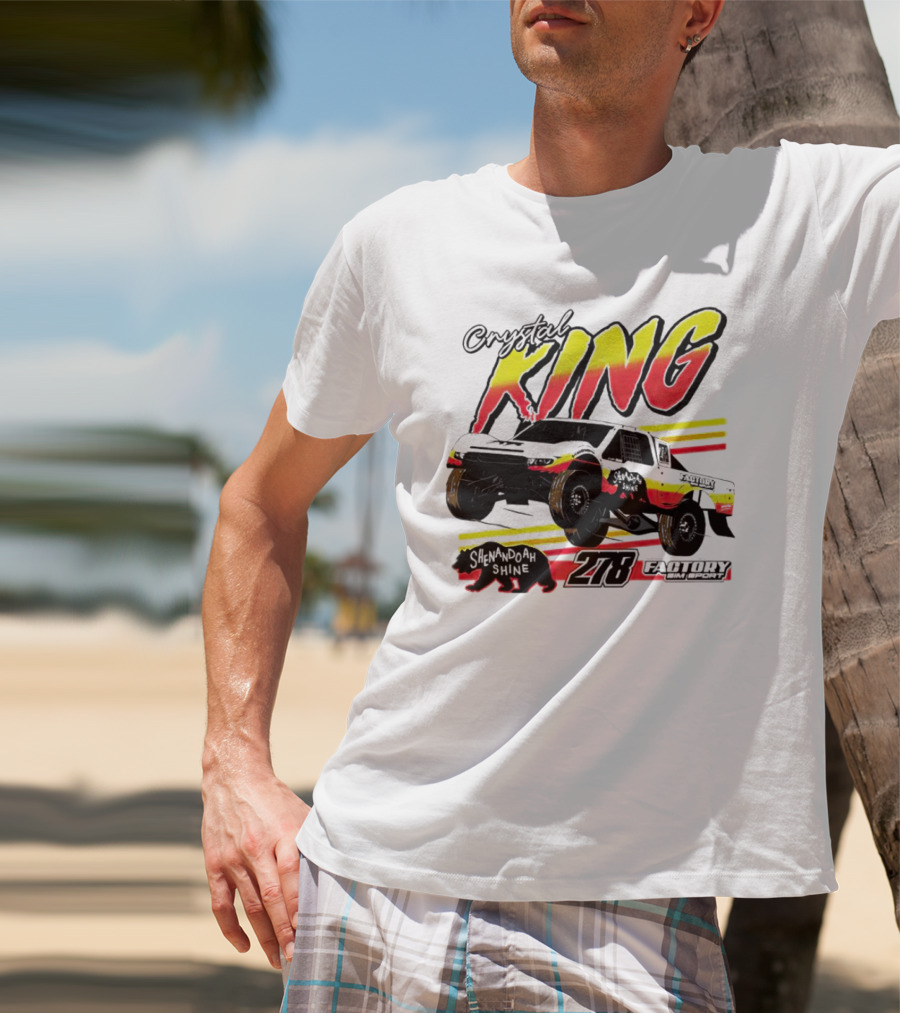 Crystal King Shenandoah Shine 278 Factory Racing T-Shirt