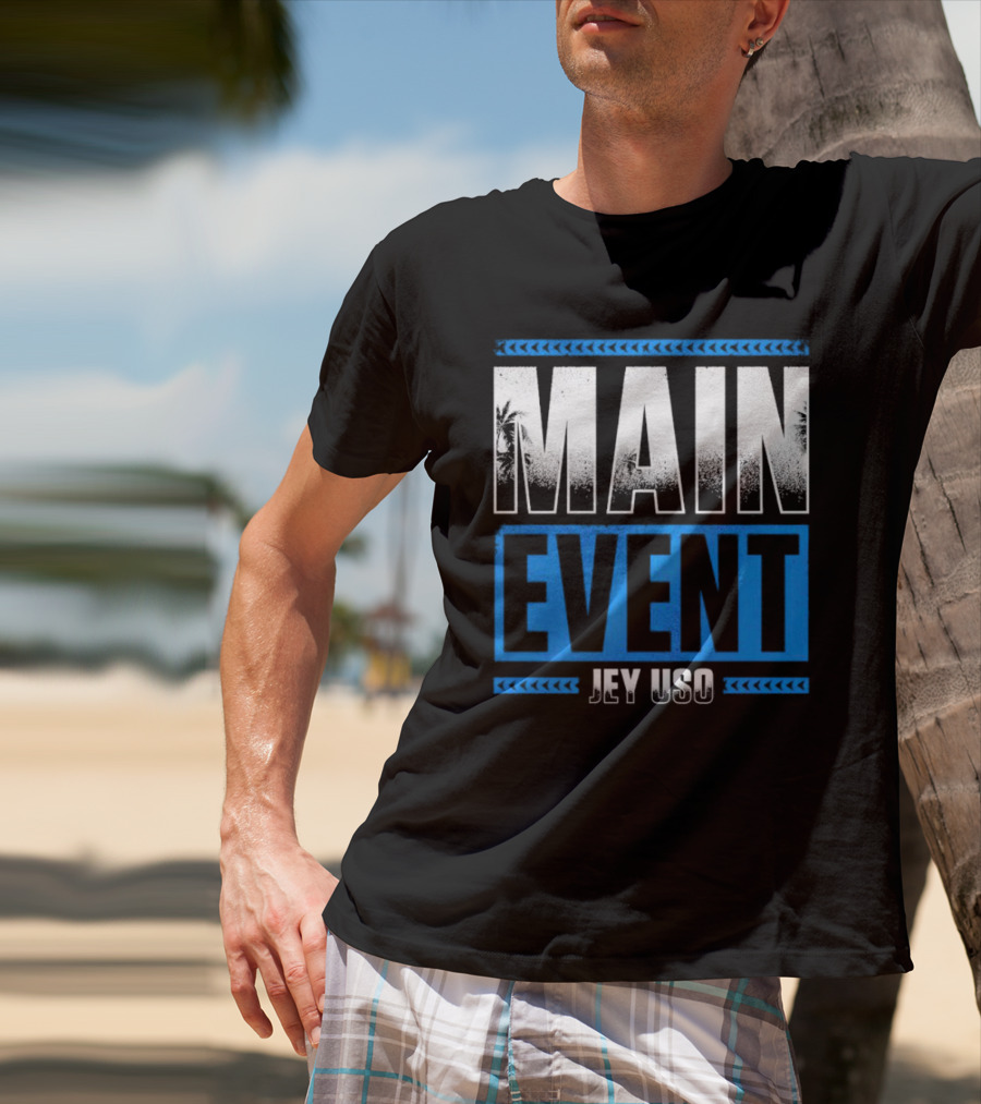 Main Event Jey Uso WWE Tropical T-Shirt