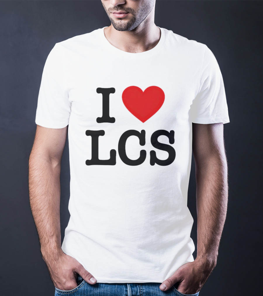 I Heart LCS Red Love Emblem T-Shirt