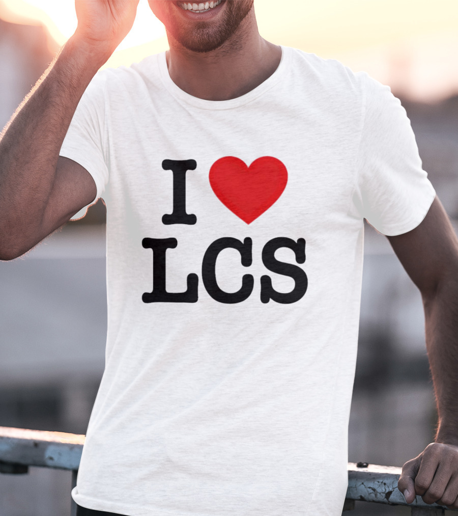 I Heart LCS Red Love Emblem T-Shirt
