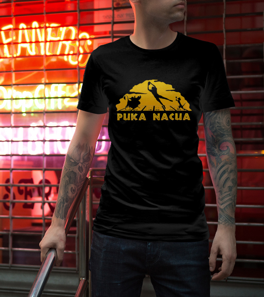 Puka Nacua Football Lion King T-Shirt