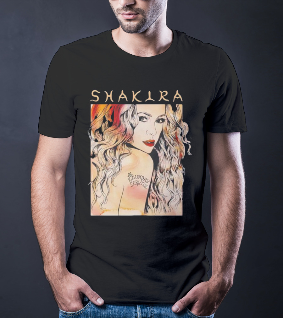 Shakira Laundry Service Album T-Shirt