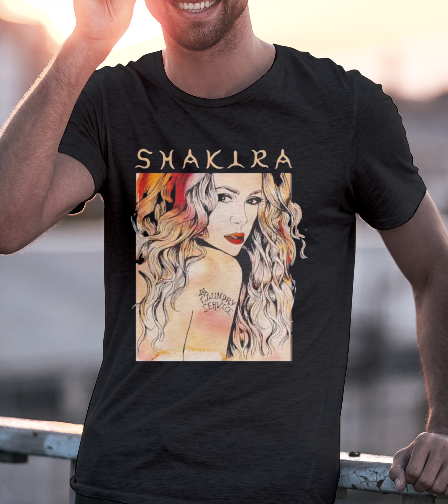 Shakira Laundry Service Album T-Shirt