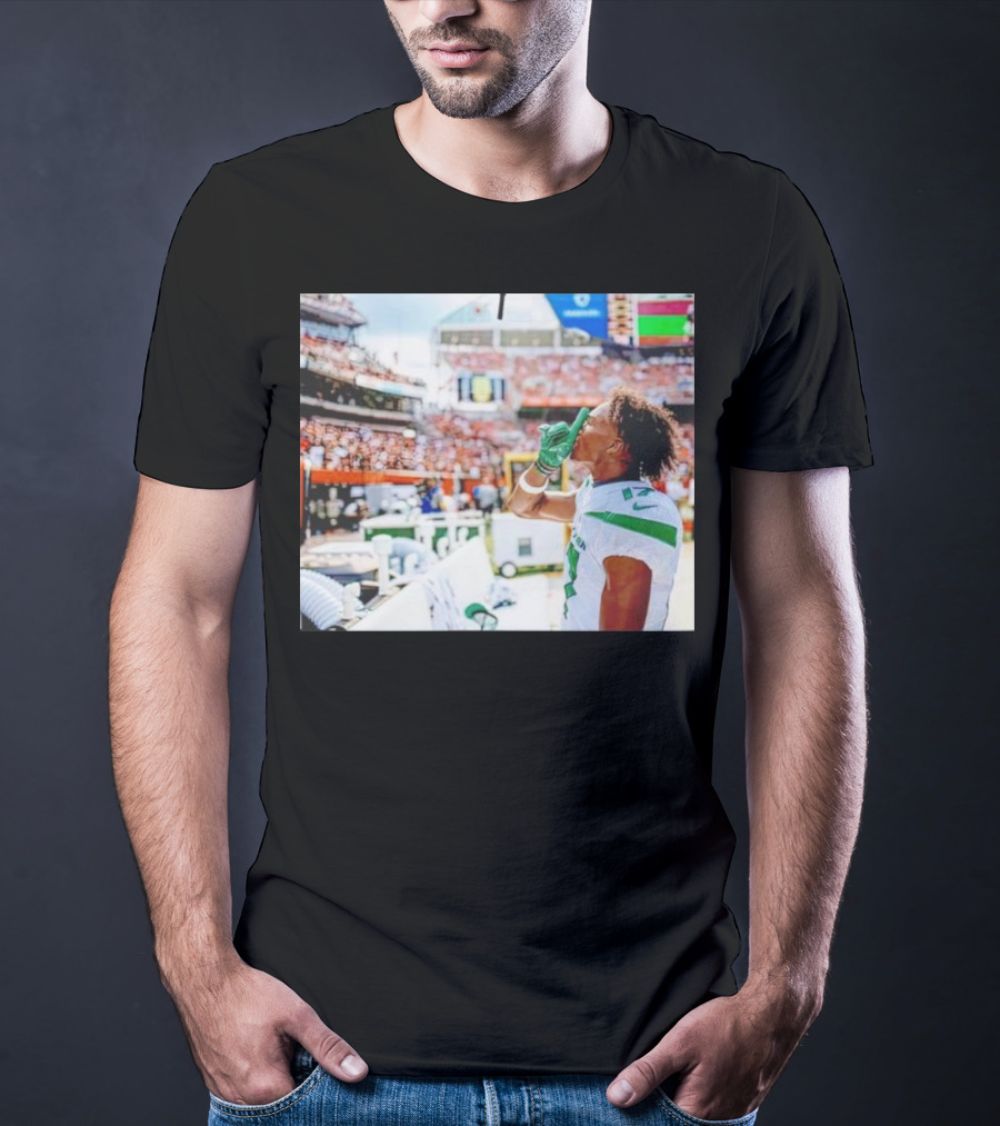 Trending Garrett Wilson Shhh Football Silence T-Shirt