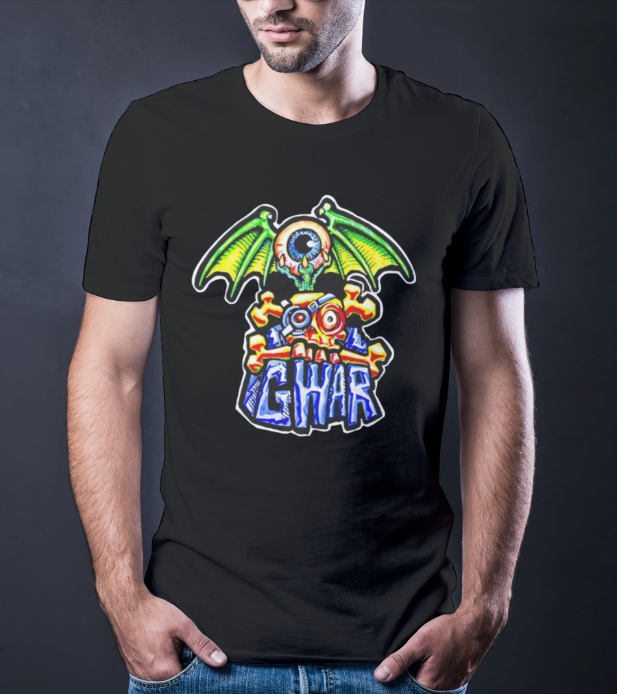 Gwar Flying Eye Skull Winged Creature T-Shirt