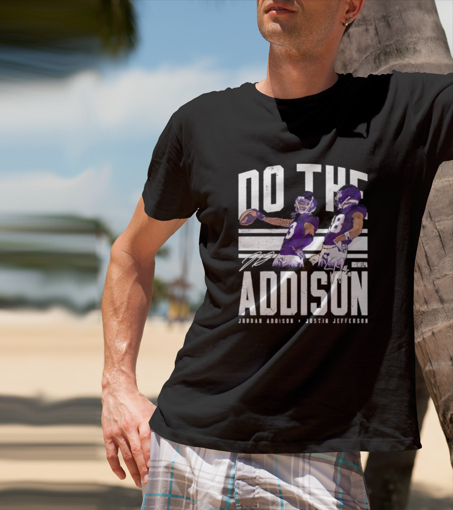 Jordan Addison X Justin Jefferson Do The Addison NFLPA T-Shirt