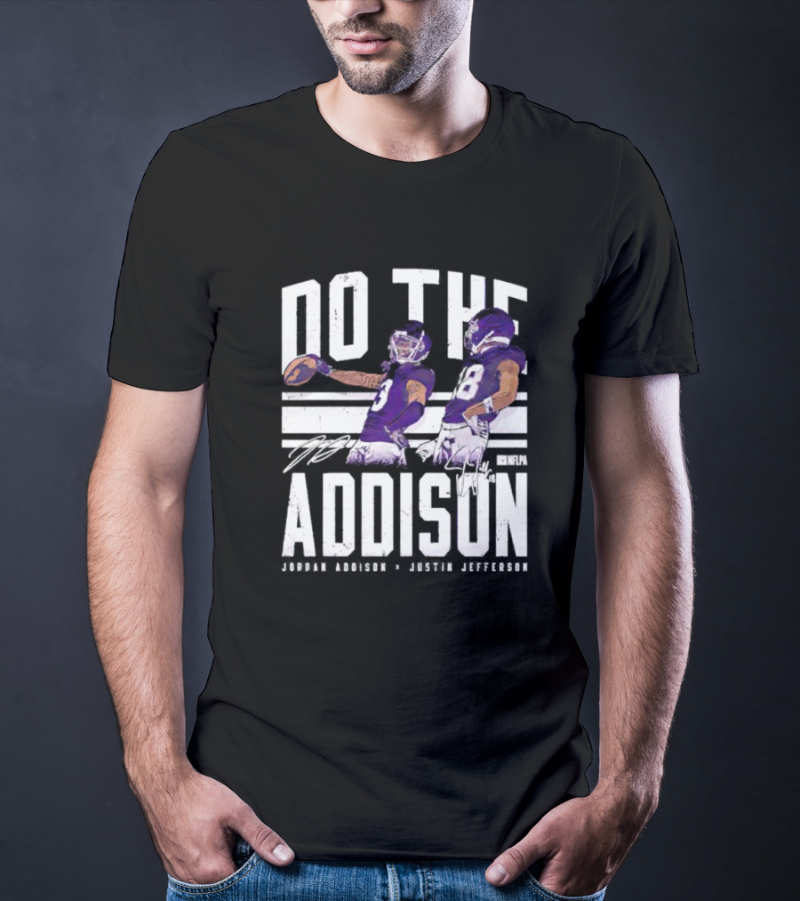 Jordan Addison X Justin Jefferson Do The Addison NFLPA T-Shirt